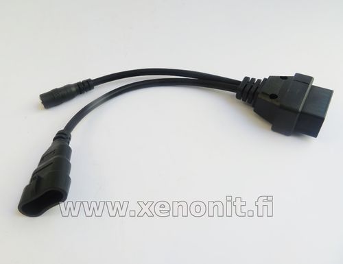 Fiat OBD2 3 pin adapteri